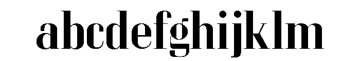 Glamour Medium FONT