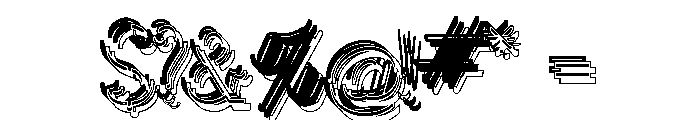Glamour OverDose Font OTHER CHARS