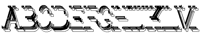 Glamour OverDose Font UPPERCASE