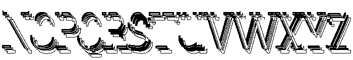 Glamour OverDose Font UPPERCASE