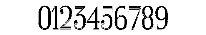 Glamour Woodtype Font OTHER CHARS