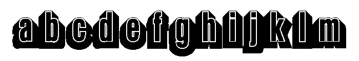 Glaser Babyfat Black FONT