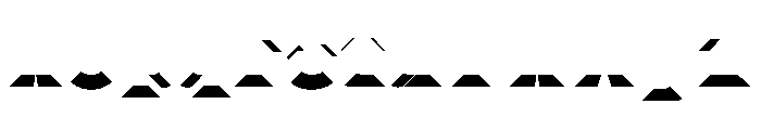 Glaser Babyfat Down Font LOWERCASE