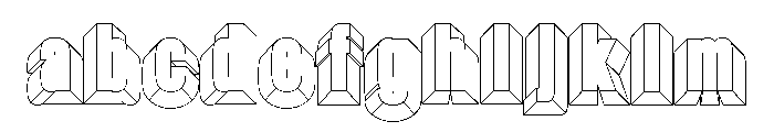 Glaser Babyfat Keyline FONT