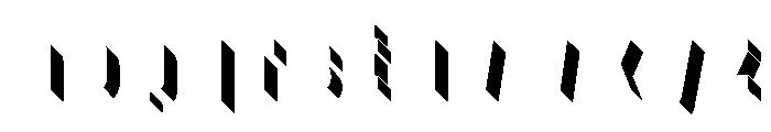 Glaser Babyfat Right Font LOWERCASE