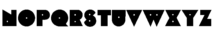 Glaser Babyteeth Dot Font UPPERCASE