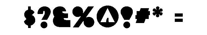Glaser Babyteeth FillBaroque Font OTHER CHARS