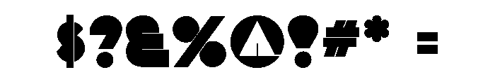 Glaser Babyteeth Line Font OTHER CHARS