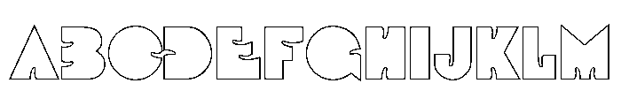 Glaser Babyteeth Open Baroque FONT