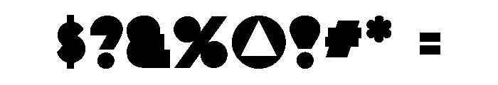 Glaser Babyteeth Solid Font OTHER CHARS