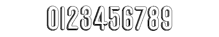 Glaser Houdini B Font OTHER CHARS