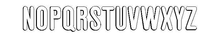 Glaser Houdini C Font UPPERCASE