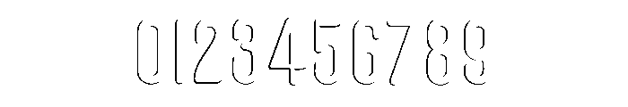 Glaser Houdini Fade B Font OTHER CHARS