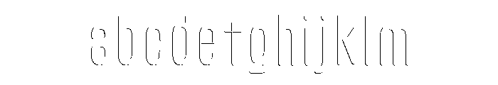 Glaser Houdini Fade C FONT