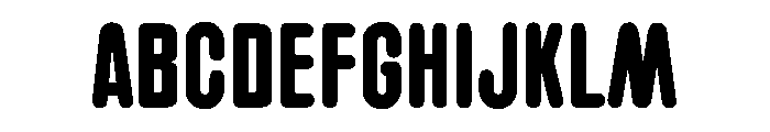 Glaser Houdini Inside Font UPPERCASE