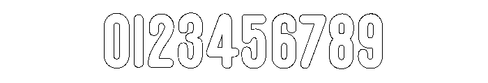 Glaser Houdini Outside Font OTHER CHARS