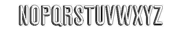Glaser Houdini Font UPPERCASE