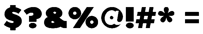 Glaser Kitchen 3D Fill Font OTHER CHARS