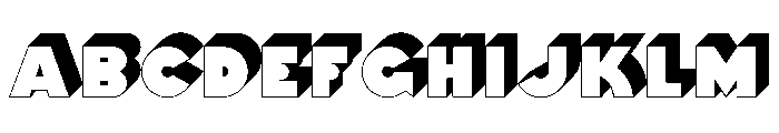 Glaser Kitchen Regular Font UPPERCASE