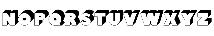 Glaser Kitchen Regular Font UPPERCASE