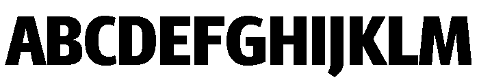 Glasgow Bold Font UPPERCASE