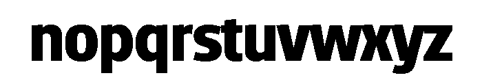 Glasgow Bold Font LOWERCASE