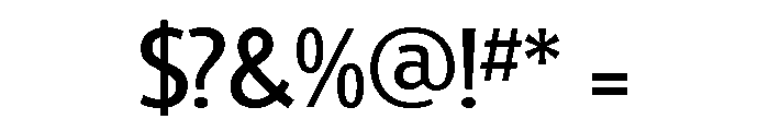 Glasgow Book Font OTHER CHARS