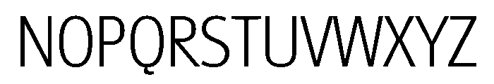 Glasgow Light Font UPPERCASE