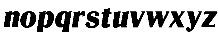 Globe Gothic Bold Italic Font LOWERCASE
