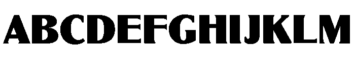 Globe Gothic Bold Font UPPERCASE