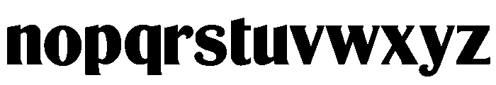 Globe Gothic Bold Font LOWERCASE