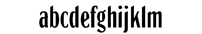 Globe Gothic Extra Condensed Regular FONT