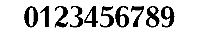 Globe Gothic Regular Font OTHER CHARS