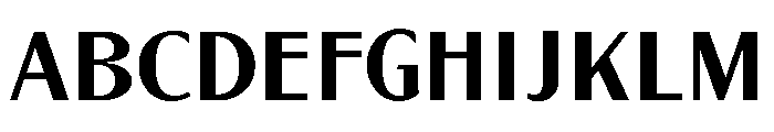 Globe Gothic Regular Font UPPERCASE