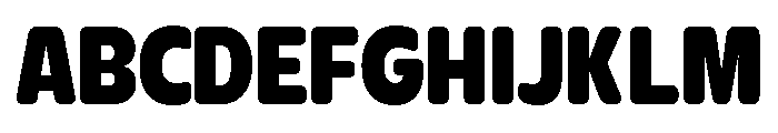 Glorium Grotesque Black Font UPPERCASE