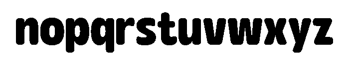 Glorium Grotesque Black Font LOWERCASE