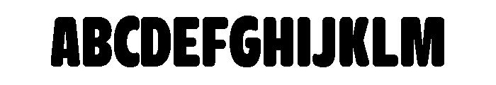 Glorium Grotesque Compressed Black Font UPPERCASE