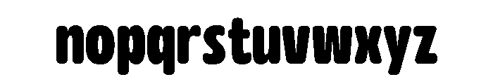 Glorium Grotesque Compressed Black Font LOWERCASE