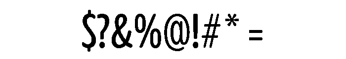 Glorium Grotesque Compressed Regular Font OTHER CHARS