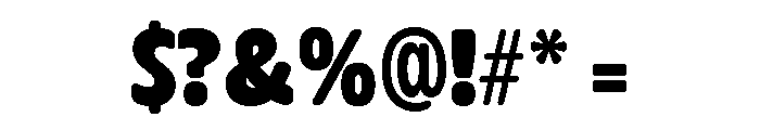 Glorium Grotesque Condensed Black Font OTHER CHARS