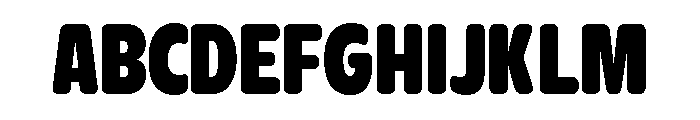 Glorium Grotesque Condensed Black Font UPPERCASE