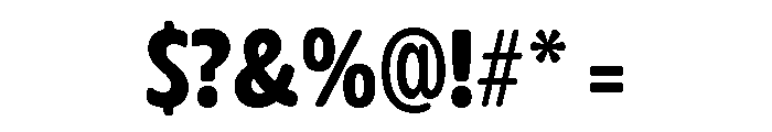 Glorium Grotesque Condensed Bold Font OTHER CHARS