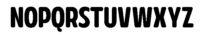 Glorium Grotesque Condensed Bold Font UPPERCASE