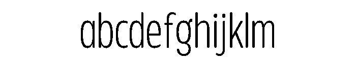 Glorium Grotesque Condensed Light FONT