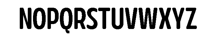 Glorium Grotesque Condensed Medium Font UPPERCASE