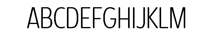 Glorium Grotesque Light Font UPPERCASE