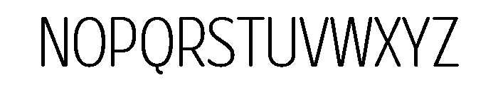 Glorium Grotesque Light Font UPPERCASE