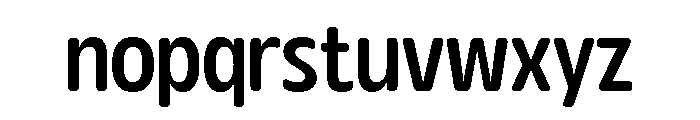 Glorium Grotesque Medium Font LOWERCASE