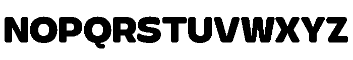 Glorium Grotesque Wide Black Font UPPERCASE