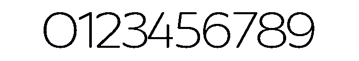 Glorium Grotesque Wide Light Font OTHER CHARS